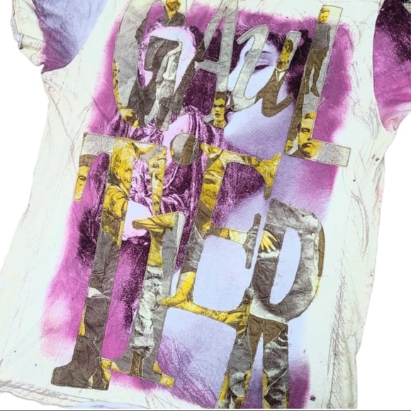 Jean Paul Gaultier Portrait Tattoo T-Shirt - Picture 2 of 6